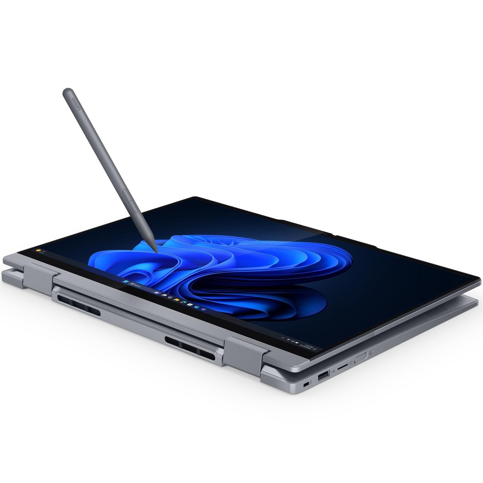 Laptop Lenovo ThinkBook 14 2-in-1 Gen 5 cu procesor Intel Core™ Ultra 7 255U pana la 5.20 GHz, 14" WUXGA IPS, Multi-touch, 16GB RAM, 512GB SSD, Intel® Graphics, Windows® 11 Pro