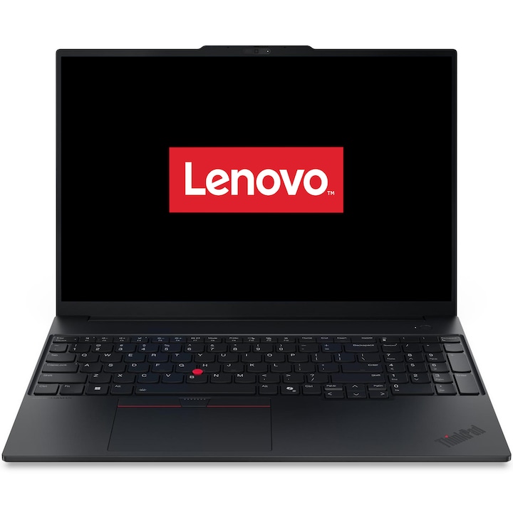 Laptop Lenovo ThinkPad E16 Gen 3 cu procesor AMD Ryzen™ 7 250 pana la 5.1GHz, 16" WUXGA , IPS, 32GB DDR5 RAM, 1TB SSD, AMD Radeon™ 780M Graphics, No OS, Black, 3Y Courier