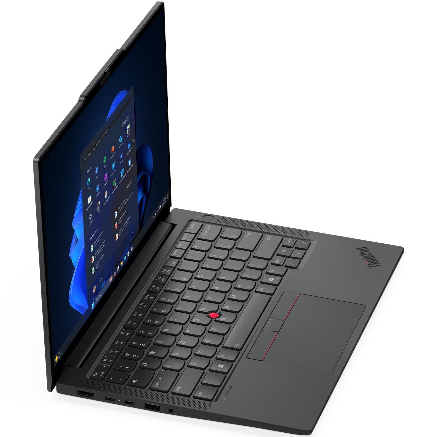 Laptop Lenovo ThinkPad E14 G7 WUXGA 14 inch AMD Ryzen 7 250 32GB 1TB SSD Free Dos Black