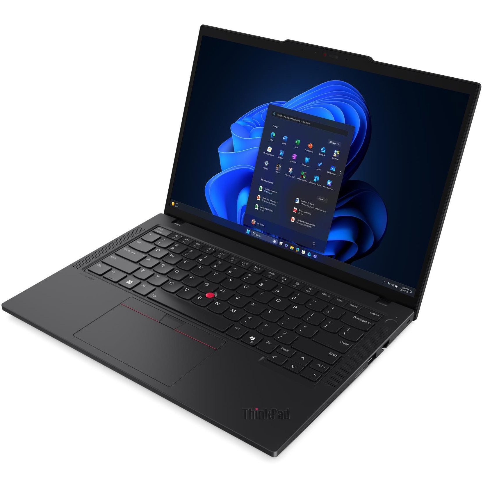 Laptop Lenovo ThinkPad T14 Gen 6 cu procesor Intel Core™ Ultra 7 265H pana la 5.3GHz, 14" WUXGA, IPS, 64GB DDR5 RAM, 1TB SSD, Intel® Arc™ 140T, Windows® 11 Pro, Black, 3Y Courier