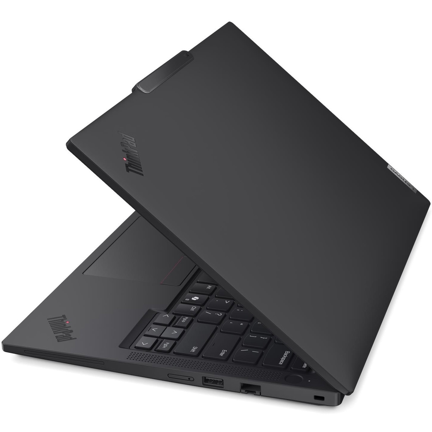 Laptop Lenovo ThinkPad T14 Gen 6 cu procesor Intel Core™ Ultra 7 265H pana la 5.3GHz, 14" WUXGA, IPS, 64GB DDR5 RAM, 1TB SSD, Intel® Arc™ 140T, Windows® 11 Pro, Black, 3Y Courier