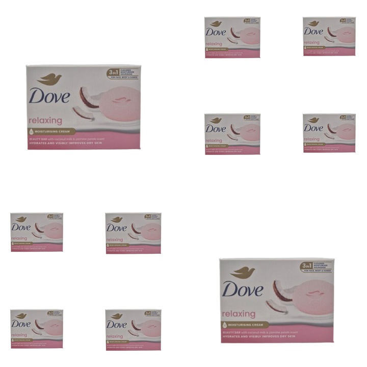 Set 10 X Sapun solid cu iasomnie si cocos, relaxing, 90gr