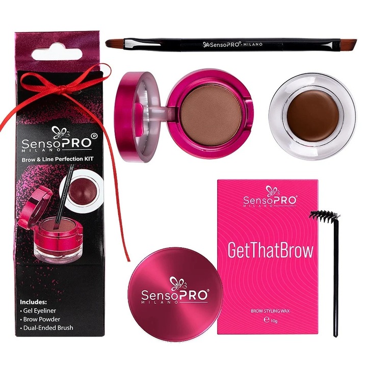 Set Sprancene Brow Must-Haves, SensoPRO Milano