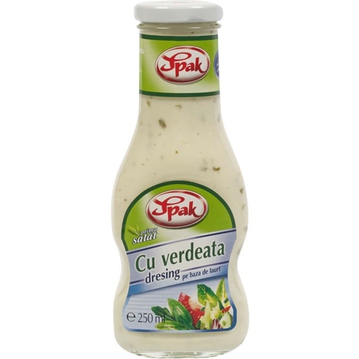 Sos verdeață pe bază de iaurt, Spak, 250ml