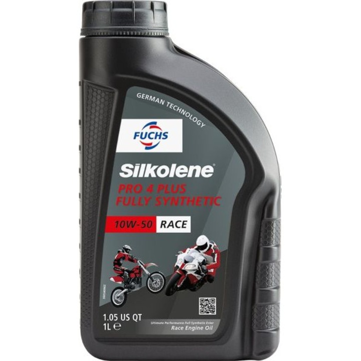 Ulei de motor SILKOLENE PRO 4 PLUS 10W50 1L, sintetic, performanță maximă, protecție superioară