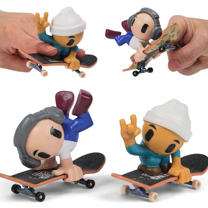 Set skateboard Tech Deck Sk8 Crew s1 + figurine