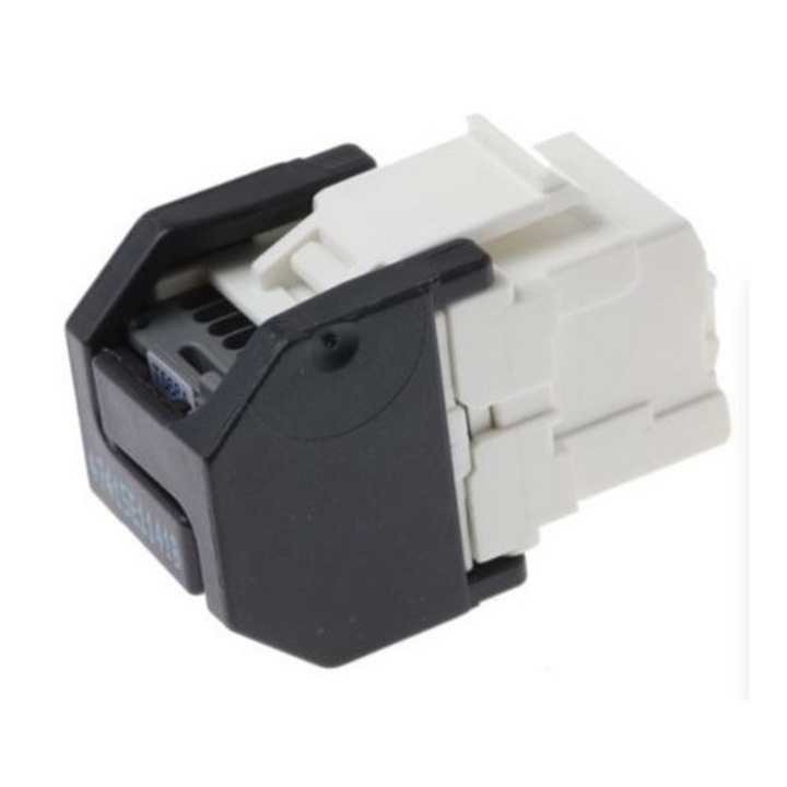 RJ45 Cat.5E csatlakozó, Corning, UTP, fehér
