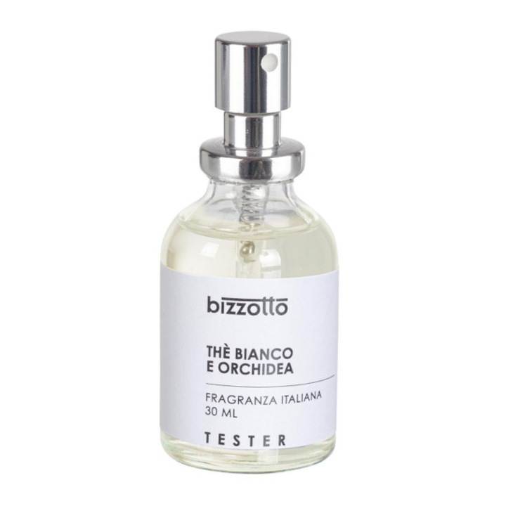 Szoba illatosító fehér tea, orchidea Ø3,5x8,5h, 30 ml