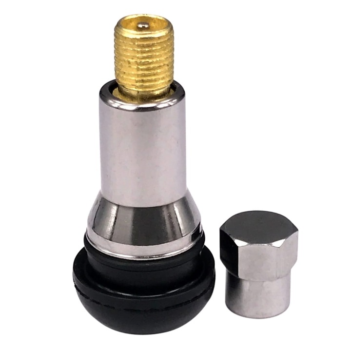 Tubeless kerékszelep, TR413AC, sárgaréz, 1 db