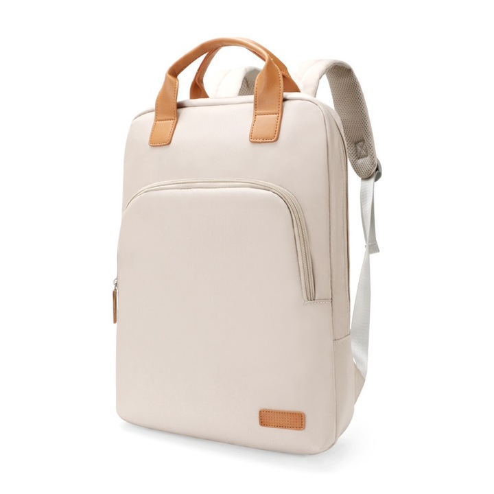 Geanta pentru laptop, nailon, protectie airbag, unisex, 13, 3-16 inch, design compartimentat, ergonomica, impermeabila si respirabila, culoare kaki