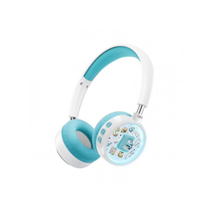 Casti XO Design Handsfree Bluetooth BE57 Cartoon Kids A2DP Albastru