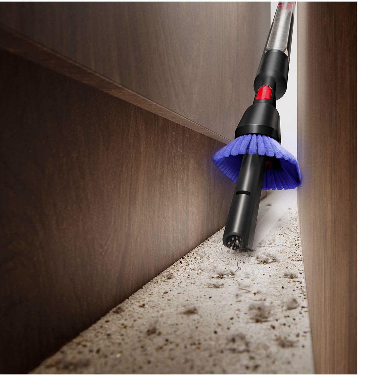Aspirator vertical Dyson PencilVac Fluffycones, motor Hyperdymium, design ultra-subțire, capat de curățare cu LED, 95mm