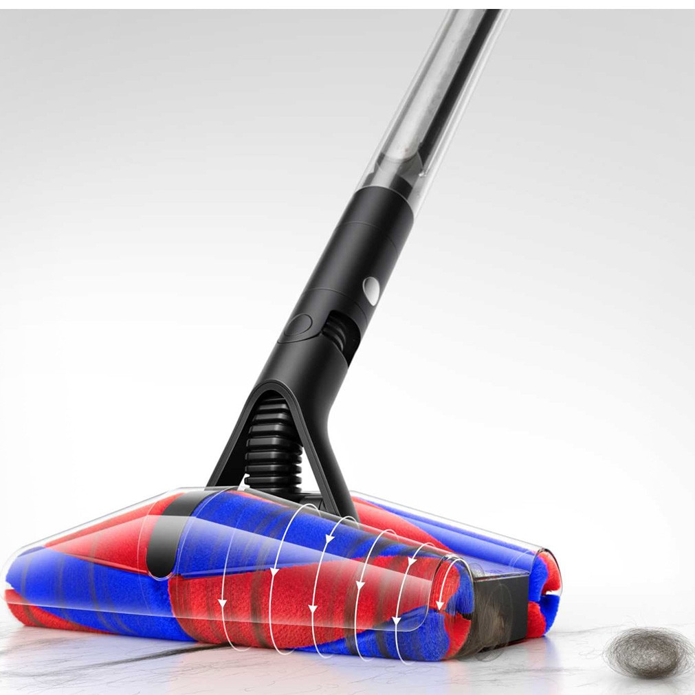 Aspirator vertical Dyson PencilVac Fluffycones, motor Hyperdymium, design ultra-subțire, capat de curățare cu LED, 95mm