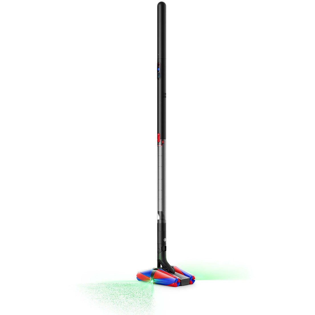 Aspirator vertical Dyson PencilVac Fluffycones, motor Hyperdymium, design ultra-subțire, capat de curățare cu LED, 95mm