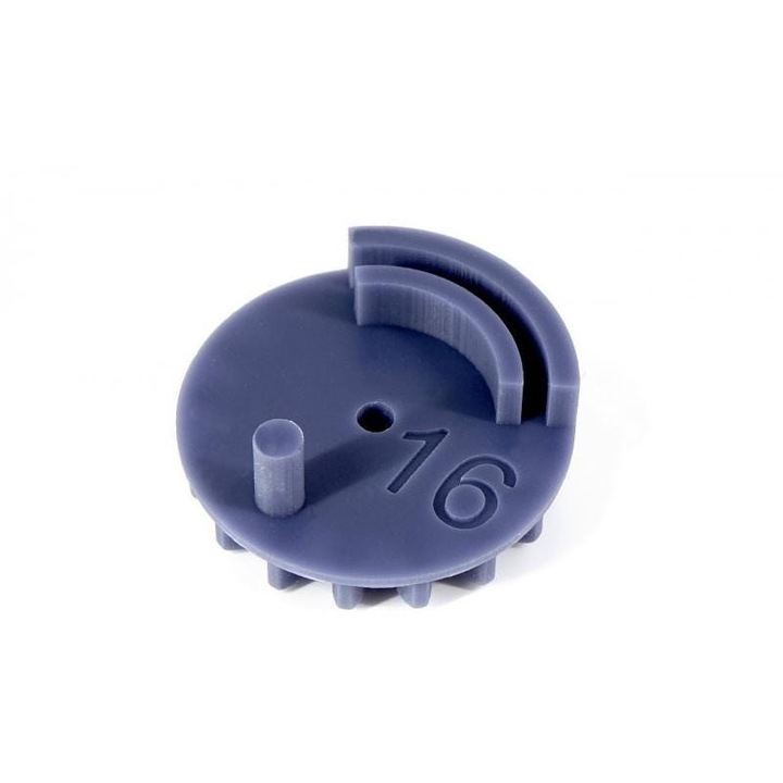 Комплект зъбни колела за ремонт на километраж, 16 зъба, 3D печат Kamil Drozd, за Audi, Porsche, Mercedes, 15.3x1.5mm, издръжлива пластмаса