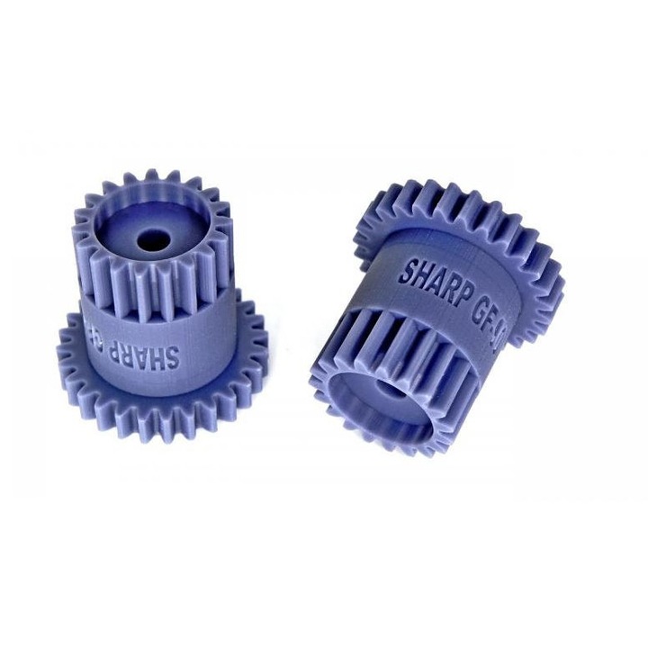 2 db fogaskerék szett SHARP lemezjátszókhoz, 3D nyomtatás Kamil Drozd, magas minőség, kék