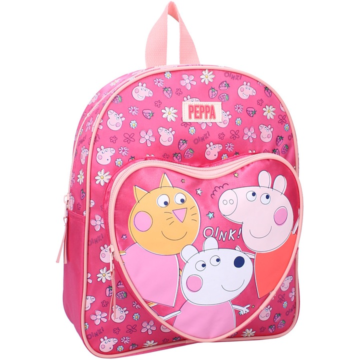 Раничка Vadobag Peppa Pig, розова, 30x25x11cm