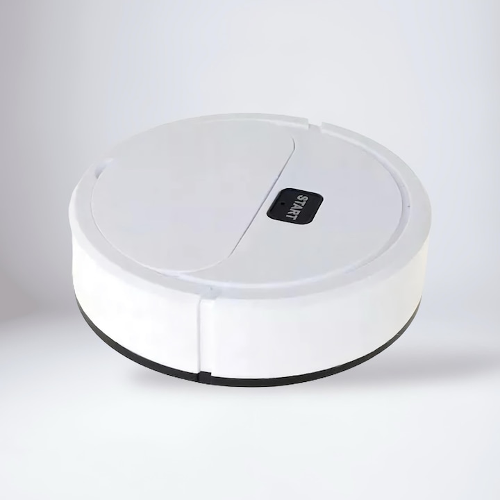 Mini Robot Aspirator USB 400mAh, 40 min Autonomie, Anti-Obstacol, Reducere Zgomot