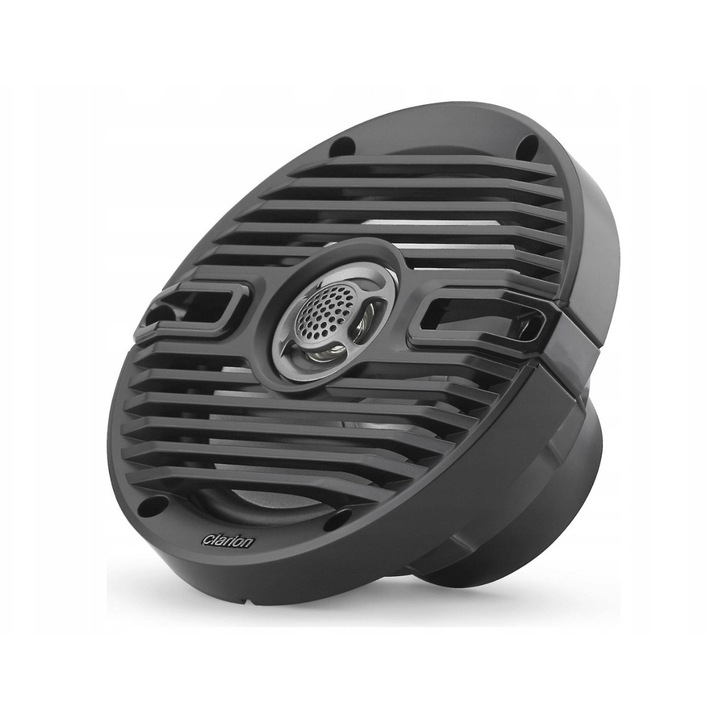 Boxe marine Clarion CMS-651-CWB, 6,5", 30W RMS, alb-negru, set 2 bucati