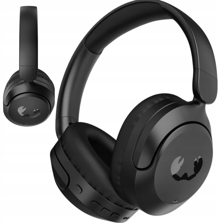 Vezeték nélküli fejhallgató, hibrid, ANC zajszűrés, 55 óra, fekete