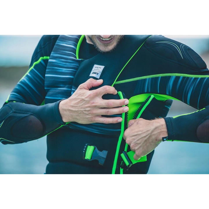 Kamizela salvare barbati Jobe Unify Side Entry, neagra, marimea S, certificat ISO 50N, material neopren