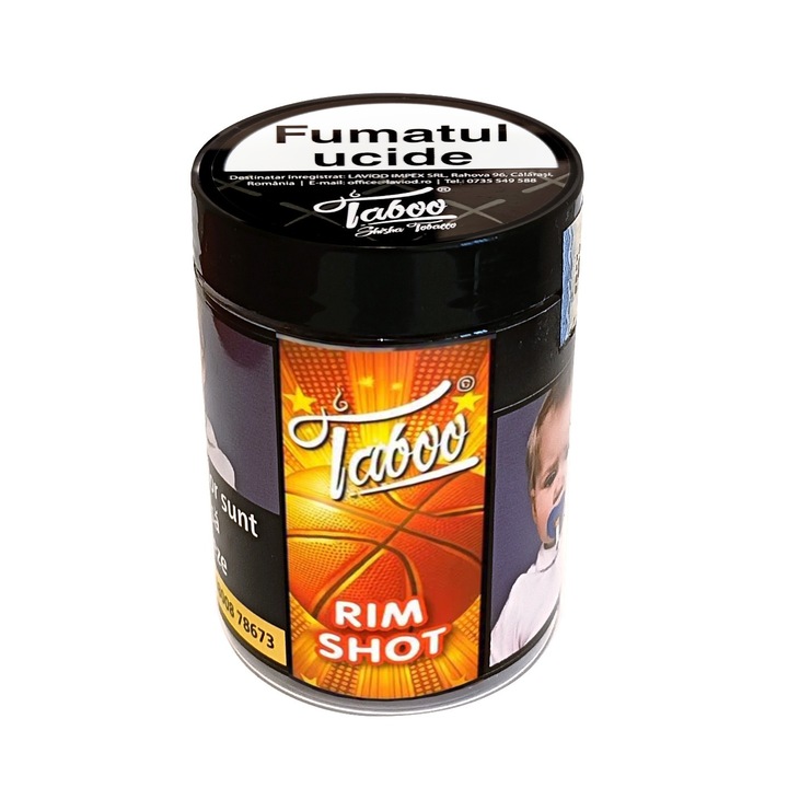 Tutun narghilea, Taboo, Rim Shot, mandarina, 50g