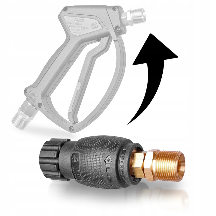 Regulator presiune MTM FR31, M22F-M22M, 310Bar, 280Bar, 160C, 30l/min
