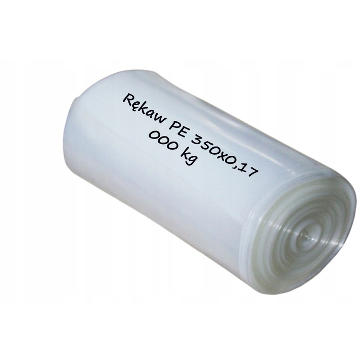 Folie PE, 35 cm, 170 microni, transparenta, set 1 bucata