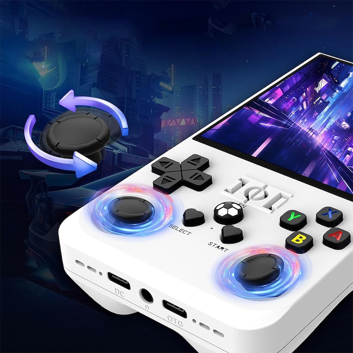 Consola retro R36MAX 4.0, 64GB, ecran, set de jocuri