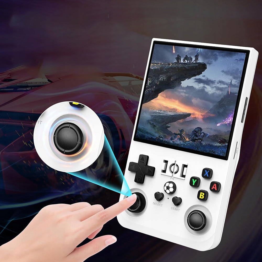 Consola retro R36MAX 4.0, 64GB, ecran, set de jocuri