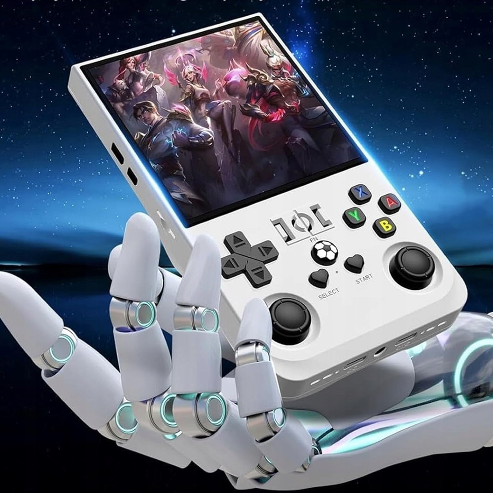 Consola retro R36MAX 4.0, 64GB, ecran, set de jocuri