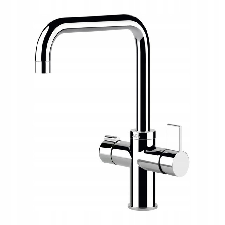 ProSource 3 az 1-ben csaptelep, elegáns design, forró, hideg és forrásban lévő víz, ezüst