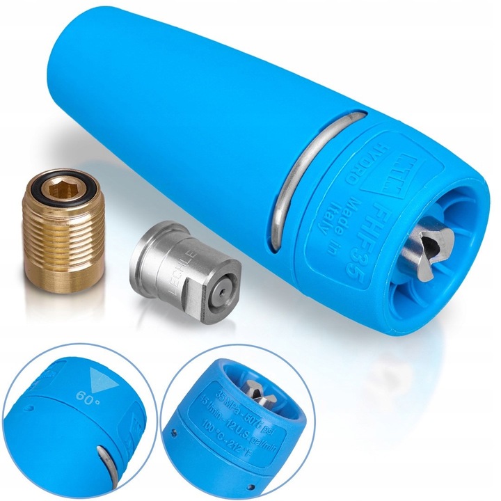 Set accesorii spumare MTM FHF35 + duza Lechler 035, 1/4", 350Bar, 100C, 45l/min