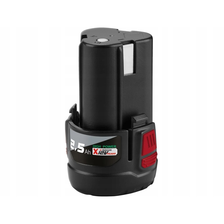 Acumulator Li-Ion 12V 2,5Ah, PARKSIDE PERFORMANCE, Cell Balancing, dimensiuni 8,2x5,2x4,8cm, set