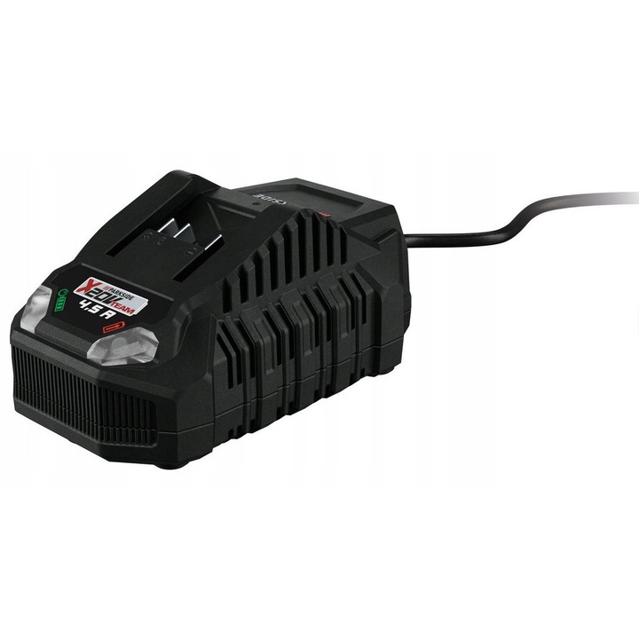 Incarcator Parkside 20 V, 4,5 A, 120 W, dimensiuni 150x92x71mm, cablu 1,5m