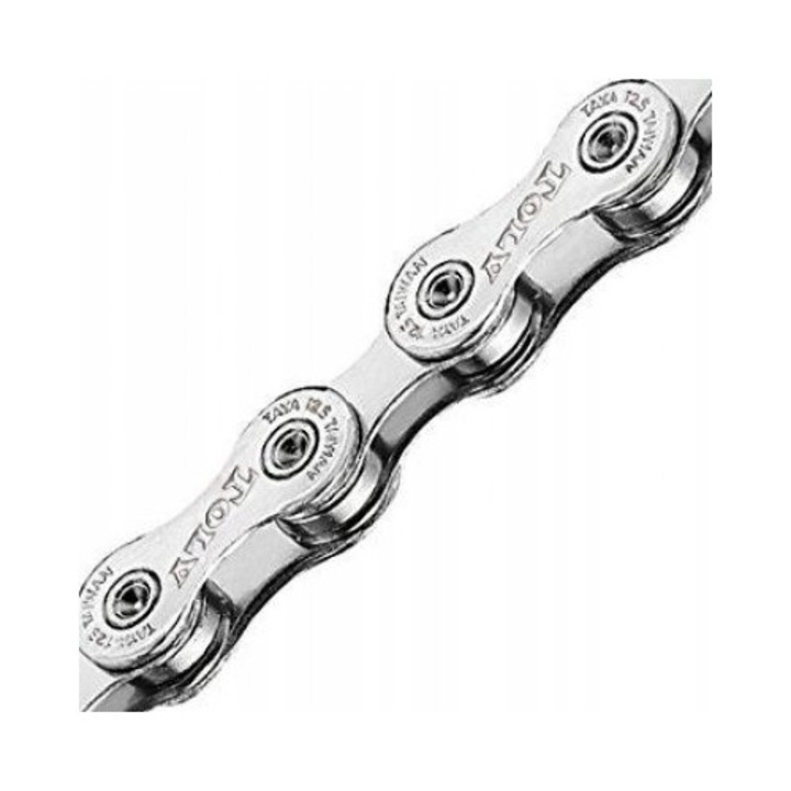 Lant bicicleta Taya TOLV-121 12 viteze 116 linkuri, argintiu