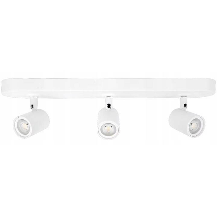 Oczka LED reglabile, 15W, 345lm, alb/negru, set