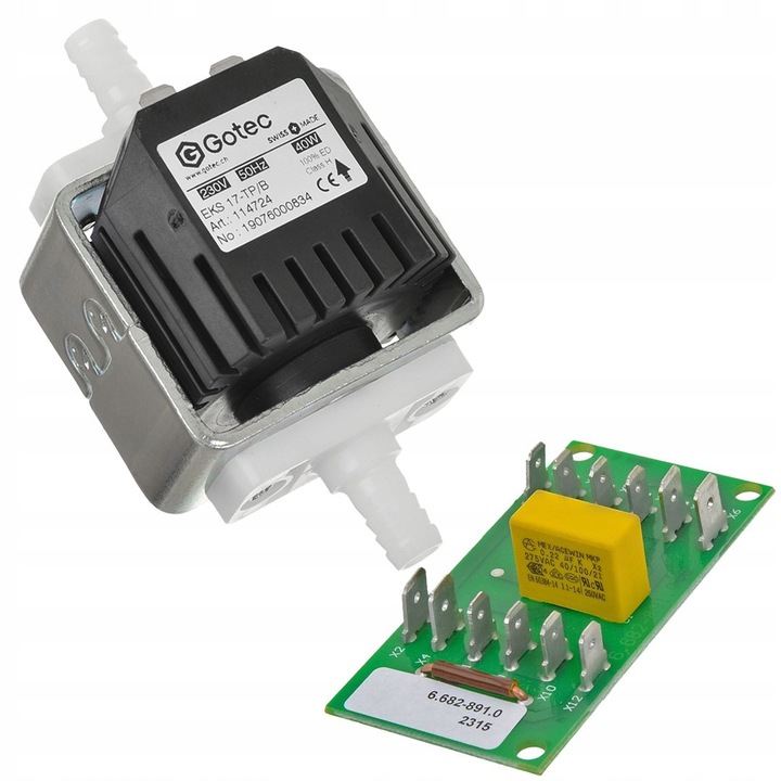 Set reparare Karcher Puzzi 8/1, pompa apa GOTEC, placa de control 4.682-103.0