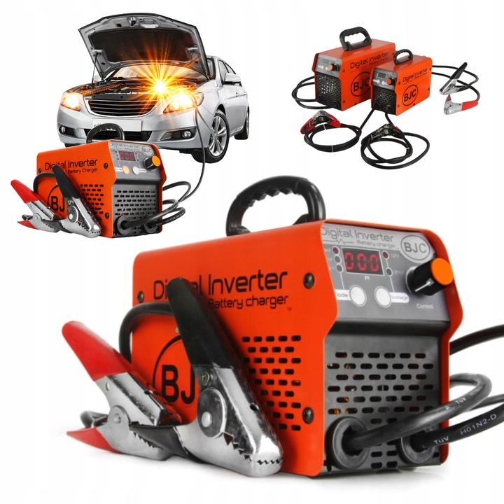 Prostornic auto BJC BC-400, 400A, 12V/24V, set complet, 23,5x10,5x15cm