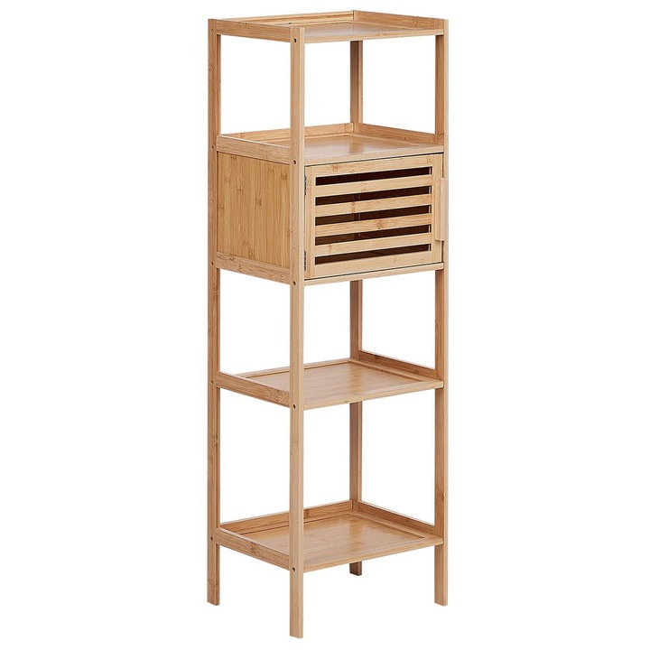 Dulap de baie din bambus usor