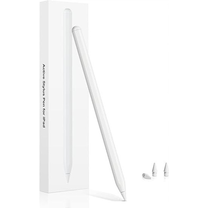 KEEPRO Stylus, 2-ро поколение, за iPad, магнитно зареждане, прецизен, син