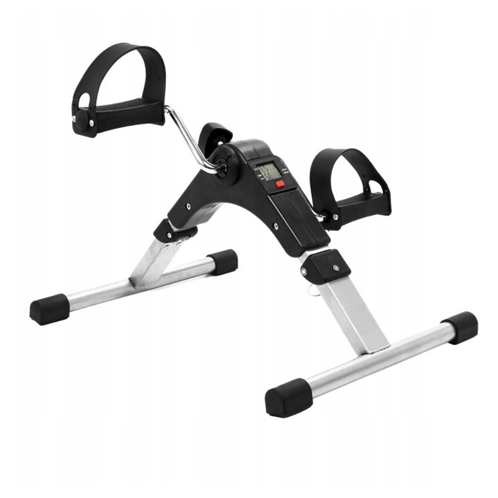 Mini rotor 2 in 1, antrenament picioare si brate, cu computer LCD, 48,5x36x24cm, 100kg