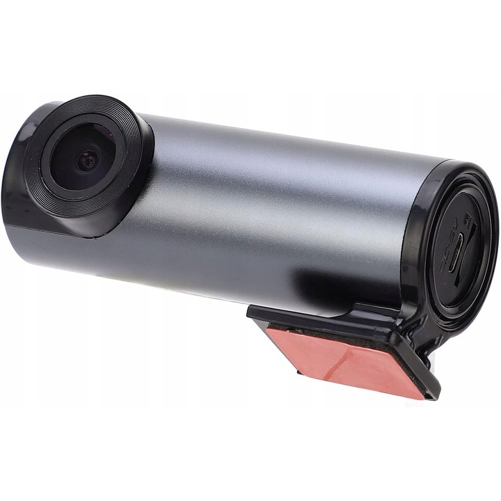 Camera auto DVR 4K, 170° unghi larg, GPS, nocturna, set cu card MicroSD 64GB