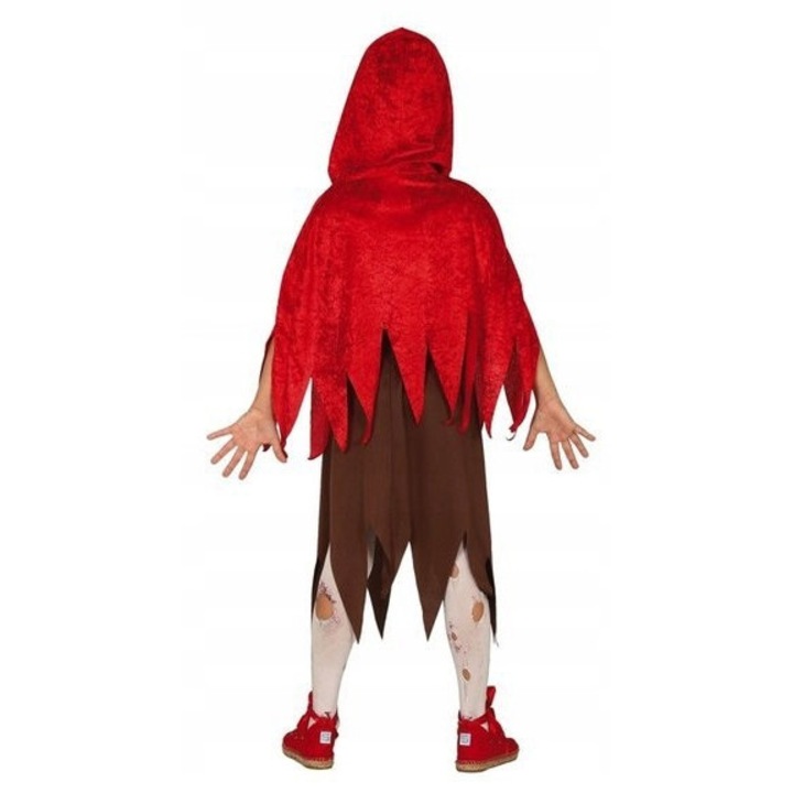 Costum Strain Capcaun, rosu, L, set cu detalii sangeroase