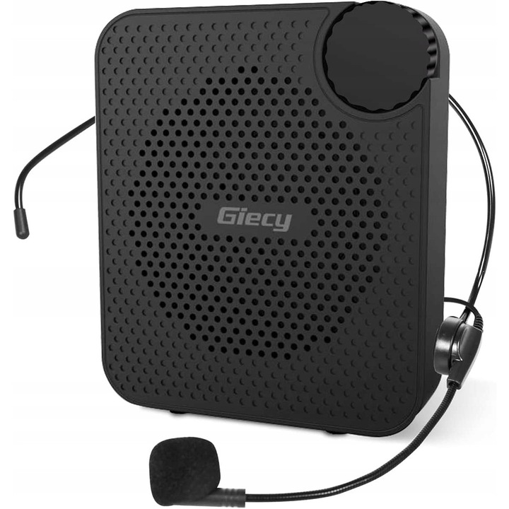 Boxa portabila Giecy S300-BK, 15W, neagra