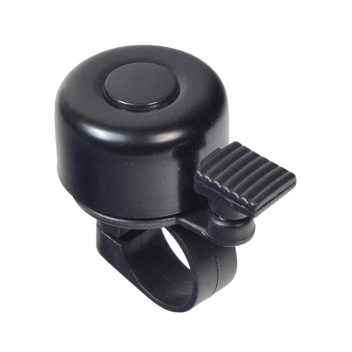 Sonerie de bicicleta, neagra, universala, mini, Dactylion®