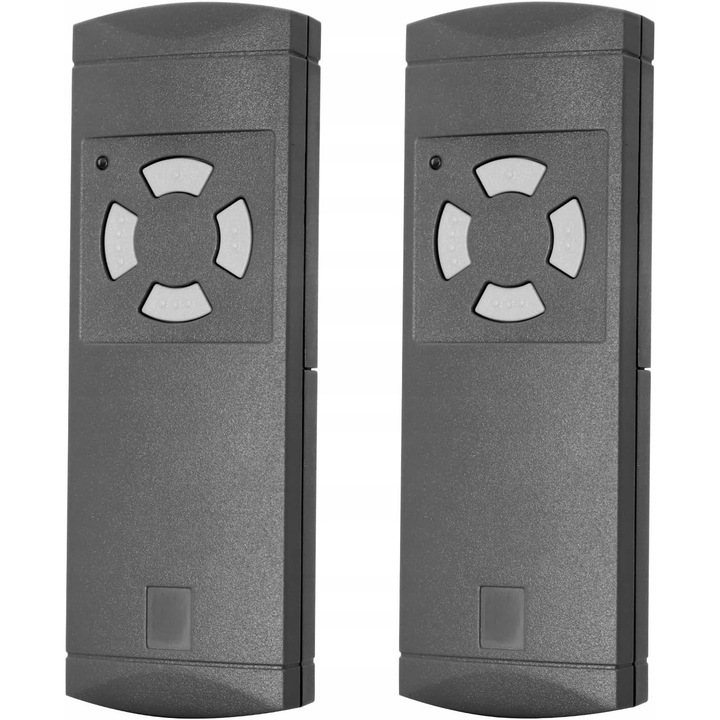 Set 2x Pilot pentru usi de garaj, 40,685 MHz, compatibil cu Hormann, design compact