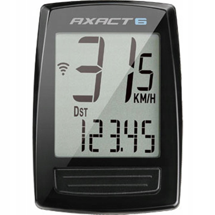Giant Axact 6 kerékpáros komputer, 6 funkció, vízálló, akkumulátor-jelzővel