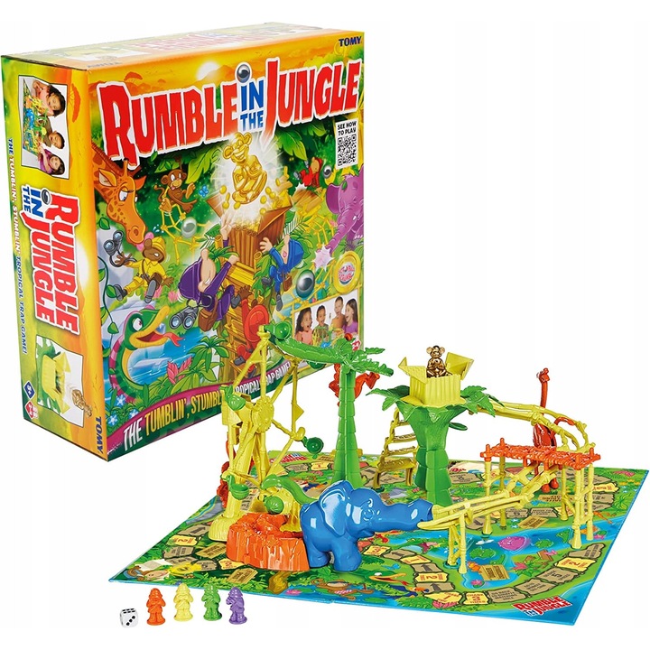 Настолна игра Дяволска джунгла, 2-4 играчи, 30 минути, многоцветна