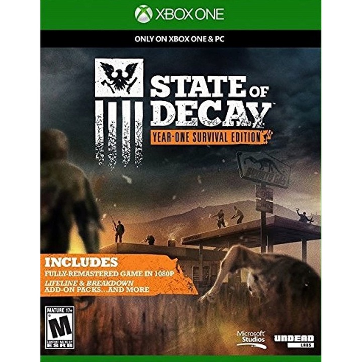Játék Licenc State Of Decay Year-One Survival Edition Xbox One/X/S Key (Azonnali Aktiváló Kód)